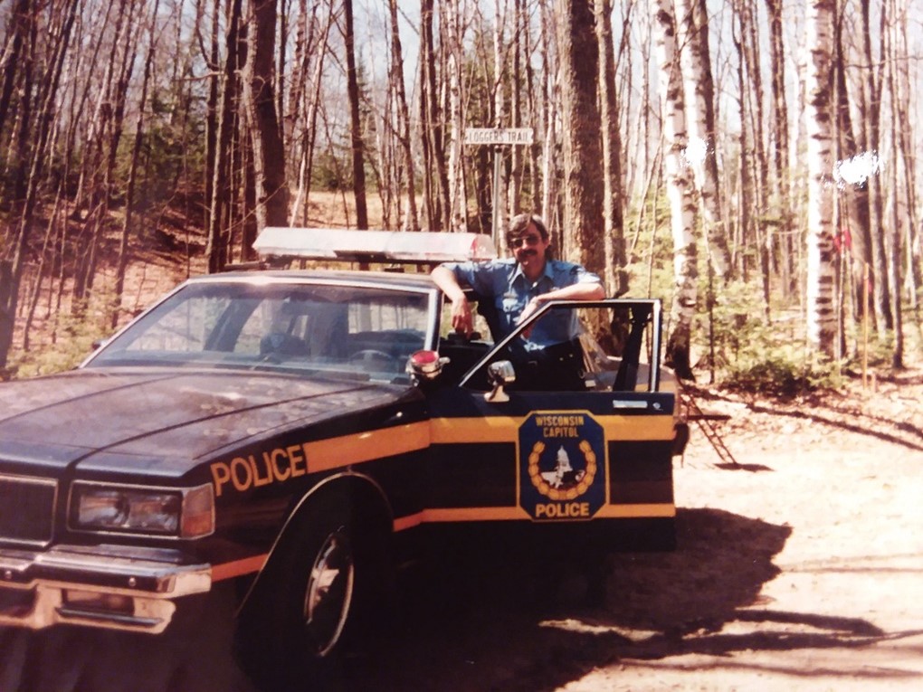 Squad car from Chief Metcalf's era