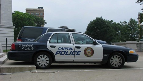Squad from Chief Tubb' era in front of the Capitol